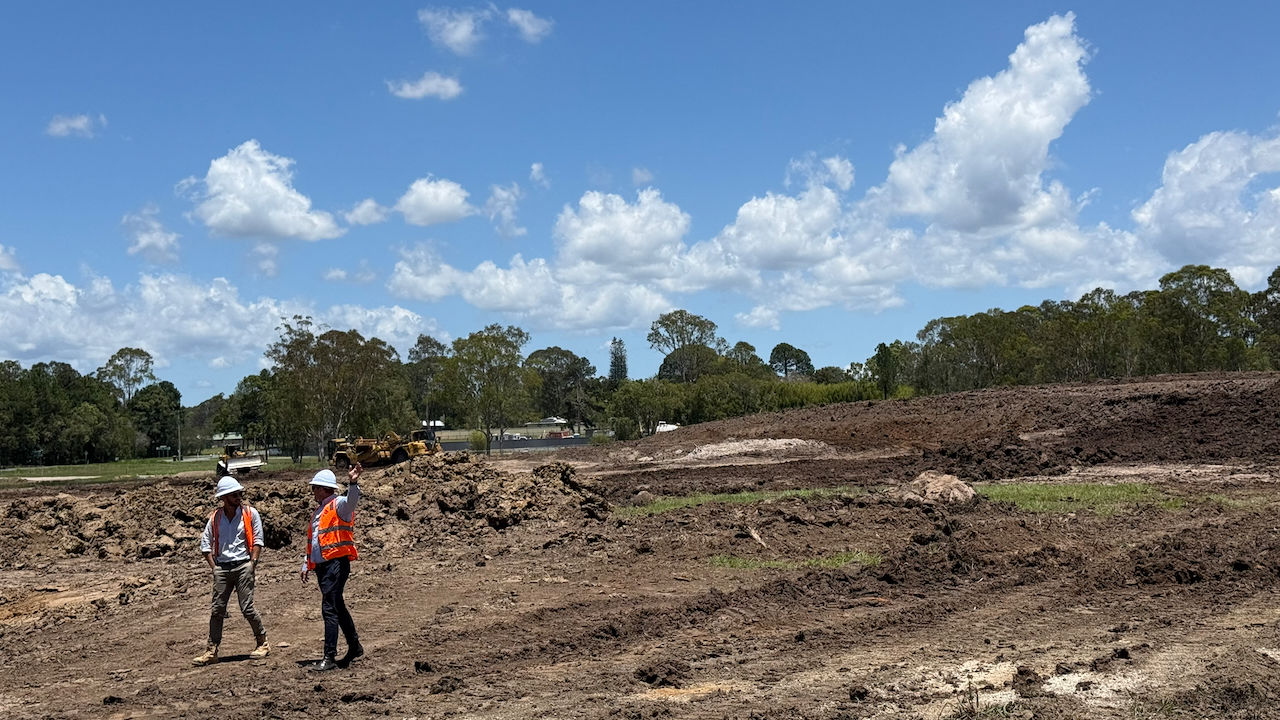 Morlink Construction Well Underway